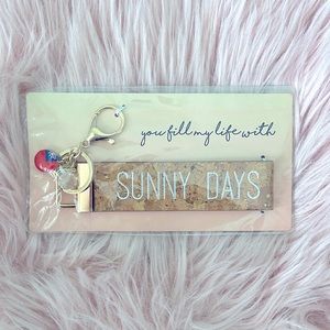 Sunny Days Wristlet Keychain